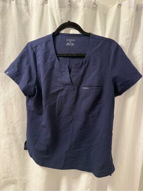 Jaanuu Navy Scrub Top